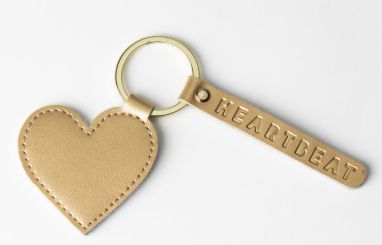 Räder Schlüsselfreude Heartbeat Herz 8x7cm 