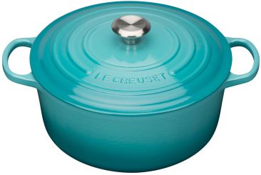 Le Creuset Bräter Rund Signature 22 cm Karibik 