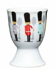 KitchenCraft Eierbecher Wachsoldaten Porzellan 