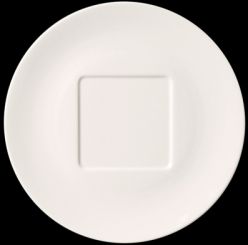 Dibbern Pure Teller flach 32 cm Quarree Weiss 