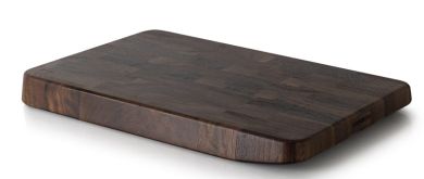 Continenta Schneidebrett 32,5x21,5x3 cm Walnuss Stirnholz 