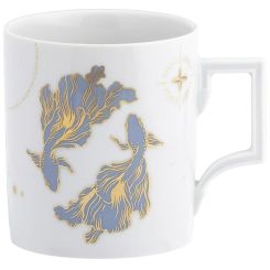 Meissen Henkelbecher Form Berlin Meissen Zodiac Collection Fische V 0,25 L 