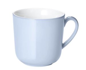 Dibbern Solid Color Morgenblau Becher mit Henkel 0,32 L 