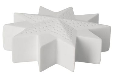 Räder Weihnachtslicht LED Doppel-Stern 9x9x3,5cm 