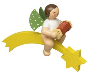 Wendt & Kühn Engel mit Konzertina, auf Komet 