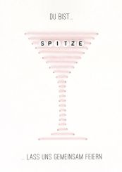 Räder Fadenfreudekarte Bu bist spitze 