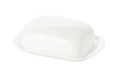 Dibbern Fine Bone China Weiss Classic Butterdose 125 g 