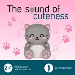 Legami Wireless- Speaker The Sound Of Cuteness Kitty (Mit Halterung ) 