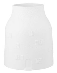 Räder Vase Winterhaus klein D.15cm H.18cm 