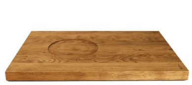 KPM Berlin LAB Mörserbrett 360x250x20 mm Eichenholz 