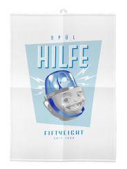 Fiftyeight Products Geschirrhandtuch Spül Hilfe 100% Bio-Baumwolle 