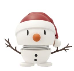 Hoptimist Soft Santa Snowman S White 