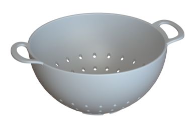 Magu Salatseiher 24 cm Natur-Design silver 