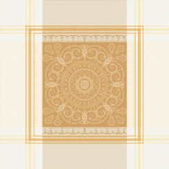 Garnier-Thiebaut Serviette Galerie Royale Reflets Ø Or 54x54 cm 