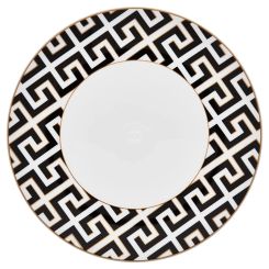 Meissen Vorspeise- Und Dessertteller, Form MEISSEN® Cosmopolitan , Royal Palace, Schwarz, Ø 22,5 Cm 