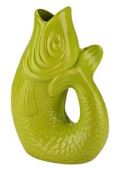 Gift Company Monsieur Carafon Fisch Vase L lime 2,7 L 