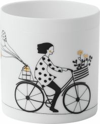 Räder Teelichthalter Radfahren D.5,1cm H.5,5cm 