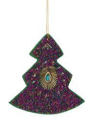 Gift Company Hänger Opium Tanne Perlen lila/grün 