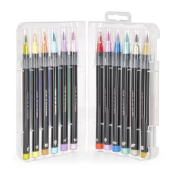 Legami 12er Set Pinselstifte Brush Markers Pastel Colours 