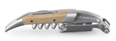 Le Creuset Kellnermesser Premium Eiche Messer 