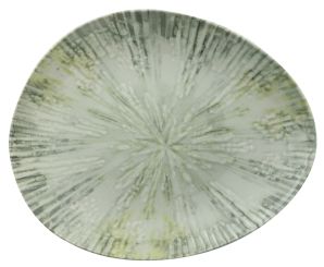 Arthur Krupp Teller flach 31x26cm Fusion Grey 