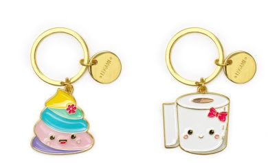 Legami Schlüsselanhänger What A Key Ring Poo 