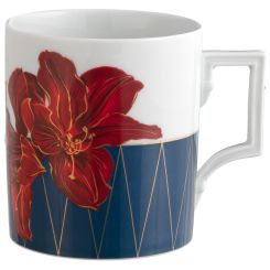 Meissen Henkelbecher Form Berlin Amaryllis V 0,25 L 