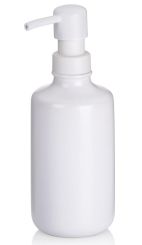 Kela Seifenspender Leonie Keramik weiß 20 cm 7,5 cmØ 300 ml 