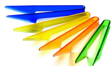 Stöckli Raclette- und Grillzange SwissTwist 4 Stk. farbig 