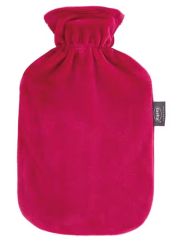 Fashy Wärmflasche 2,0l Flauschbezug magenta 