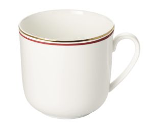 Dibbern Capri Becher mit Henkel 0,32 L Rot 