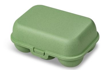 Koziol Eierbox Eggs To Go Mini nature leaf green 
