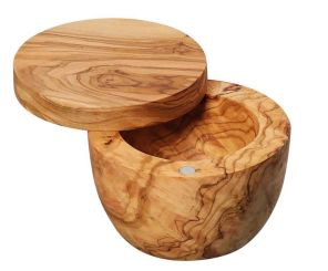 Zassenhaus Salz-/Gewürztopf Olivenholz 9,5 cm 