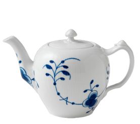 Royal Copenhagen Musselmalet Mega Blau Teekanne mit Deckel 100 cl 