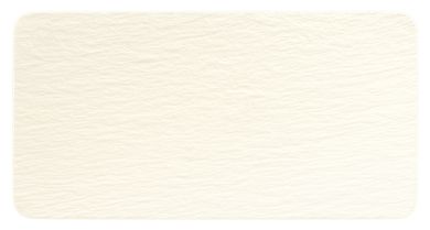 Villeroy & Boch Manufacture Rock Blanc Servierplatte Rechteckig 35x18x1 cm 
