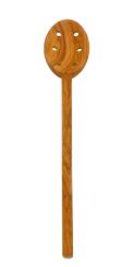 Hansi Kochlöffel oval mit 6 Löchern Olivenholz 29 cm 