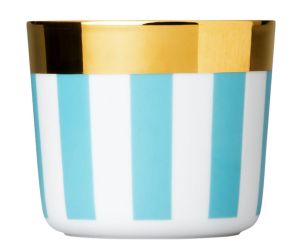 Sieger by Fürstenberg Champagnerbecher 1785 6109/4 Sip Of Gold Cookies & Dreams Turquoise 