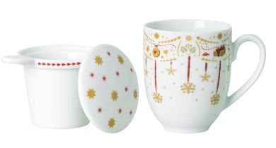 Hutschenreuther Tee-Becher Set 3tlg Christmas Love 
