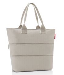 Reisenthel shopper e1 Herringbone Sand 