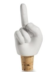 Donkey Weinstopper Porzellan/Kork Fuck Hands 