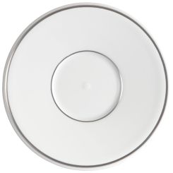 Meissen Espressountertasse Form Vitruv Platinum Ø 12,5 cm 