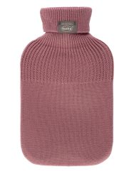 Fashy Wärmflasche 2,0l Rollkragen-Strickbezug rosa 