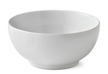 Royal Copenhagen White Fluted Schale 18 cm 