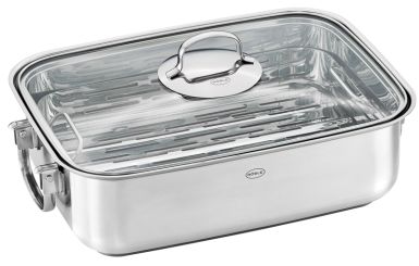 Rösle Bräter Rechteckig ELEGANCE Glasdeckel 