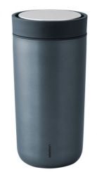 Stelton To Go Click Stahl 0,4 L dark blue metallic 