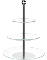 Leonardo Etagere 3tlg. silber CENA 
