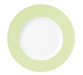 Dibbern Solid Color Pistazie Teller Flach 21 cm Fahne 