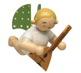 Wendt & Kühn Engel mit Balalaika schwebend 
