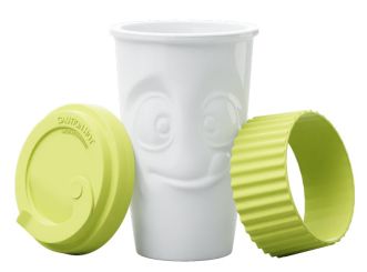 Fiftyeight Products To Go Becher 400 ml Lecker Limette 