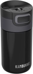 Kambukka Trinkbecher 300 ml Etna Pitch Black Edelstahl 